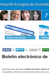 Boletín electrónico Centro de Documentación Europea de Granada